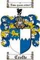 Thumbnail Crofte Family Crest  Crofte Coat of Arms
