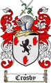 Thumbnail Crosby Family Crest  Crosby Coat of Arms