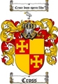 Thumbnail Cross Family Crest / Cross Coat of Arms