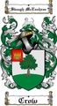Thumbnail Crow Family Crest  Crow Coat of Arms