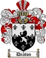 Thumbnail Deaton Family Crest  Deaton Coat of Arms