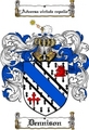 Thumbnail Dennison Family Crest  Dennison Coat of Arms
