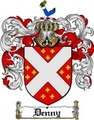 Thumbnail Denny Family Crest  Denny Coat of Arms