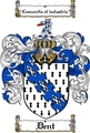 Thumbnail Dent Family Crest  Dent Coat of Arms