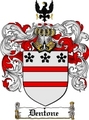 Thumbnail Dentone Family Crest  Dentone Coat of Arms