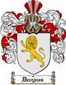 Thumbnail Devynes Family Crest  Devynes Coat of Arms