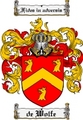 Thumbnail Dewolfe Family Crest  Dewolfe Coat of Arms