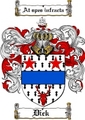 Thumbnail Dick Family Crest  Dick Coat of Arms