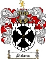 Thumbnail Dickens Family Crest  Dickens Coat of Arms