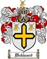 Thumbnail Dickward Family Crest  Dickward Coat of Arms