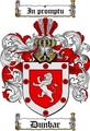 Thumbnail Dunbar Family Crest  Dunbar Coat of Arms