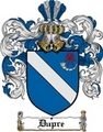 Thumbnail Dupre Family Crest  Dupre Coat of Arms