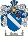 Thumbnail Dupree Family Crest  Dupree Coat of Arms