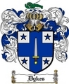 Thumbnail Dykes Family Crest Dykes Coat of Arms Thumbnail Dykes Family Crest Dykes Coat of Arms