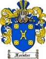 Thumbnail Forster Family Crest  Forster Coat of Arms