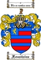 Thumbnail Fountaine Family Crest  Fountaine Coat of Arms