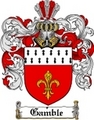 Thumbnail Gamble Family Crest  Gamble Coat of Arms