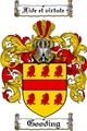 Thumbnail Gooding Family Crest  Gooding Coat of Arms