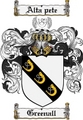 Thumbnail Greenall Family Crest Greenall Coat of Arms Digital Download