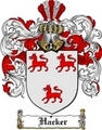 Thumbnail Hacker Family Crest  Hacker Coat of Arms