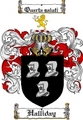 Thumbnail Halliday Family Crest  Halliday Coat of Arms