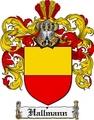 Thumbnail Hallmann Family Crest  Hallmann Coat of Arms
