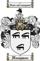 Thumbnail Hampson Family Crest Hampson Coat of Arms Digital Download