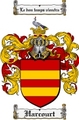 Thumbnail Harcourt Family Crest Harcourt Coat of Arms Digital Download