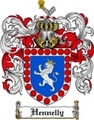 Thumbnail Hennelly Family Crest Hennelly Coat of Arms Digital Download