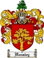 Thumbnail Hensley Family Crest Hensley Coat of Arms Digital Download