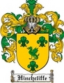 Thumbnail Hinchcliffe Family Crest Hinchcliffe Coat of Arms Digital Download