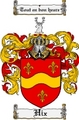 Thumbnail Hix Family Crest  Hix Coat of Arms