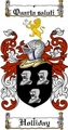 Thumbnail Holliday Family Crest Holliday Coat of Arms Thumbnail Holliday Family Crest Holliday Coat of Arms