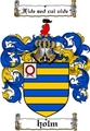 Thumbnail Holm Family Crest  Holm Coat of Arms