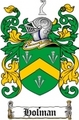 Thumbnail Holman Family Crest  Holman Coat of Arms