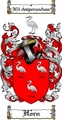Thumbnail Horn Family Crest  Horn Coat of Arms