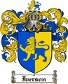 Thumbnail Iverson Family Crest  Iverson Coat of Arms