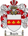 Thumbnail Jaquis Family Crest Jaquis Coat of Arms Digital Download
