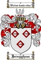 Thumbnail Jernygham Family Crest  Jernygham Coat of Arms