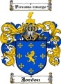 Thumbnail Jordon Family Crest  Jordon Coat of Arms