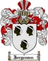 Thumbnail Jorgensen Family Crest  Jorgensen Coat of Arms