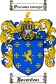 Thumbnail Jourdon Family Crest Jourdon Coat of Arms Digital Download