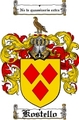 Thumbnail Kostello Family Crest  Kostello Coat of Arms