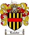 Thumbnail Landor Family Crest  Landor Coat of Arms