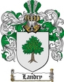 Thumbnail Landry Family Crest  Landry Coat of Arms