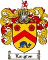 Thumbnail Langton Family Crest  Langton Coat of Arms