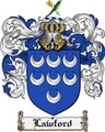 Thumbnail Lawford Family Crest Lawford Coat of Arms Digital Download