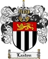 Thumbnail Laxton Family Crest Laxton Coat of Arms Digital Download