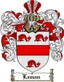 Thumbnail Leman Family Crest  Leman Coat of Arms