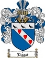 Thumbnail Liggat Family Crest  Liggat Coat of Arms